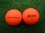 12 neue orange Srixon Soft Feel Golfbälle Orange Matt 2020